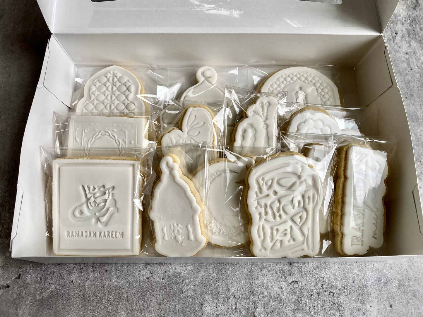 Ramadan Soft Vanilla Bean Sugar Cookies (White)